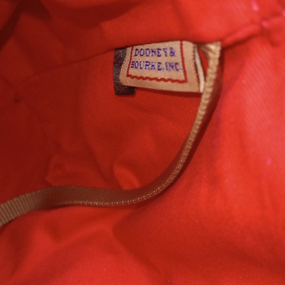 Like New, Dooney & Bourke Saffiano Leather Satchel, gray color - Picture 8 of 9